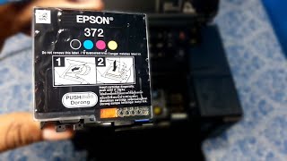 How to replace cartridge of Epson pm 520  Epson pm 520 Printer [upl. by Ramas568]