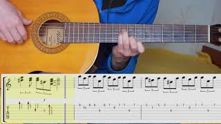 Аntoniо Вandеras Desperado  Cаncion del Мariaсhi  fingerstyle guitar notes TABS Chords [upl. by Greabe81]