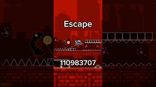 Escape geometrydash gd [upl. by Sherill]