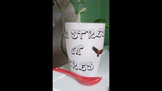 116 How to put ceramic overglaze decals [upl. by Eeraj]