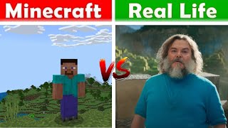 Minecraft vs Minecraft Movie Trailer [upl. by Rosen]