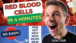 Red Blood Cells Explained The 7 CBC Measures Hemoglobin amp Diagnosing Anemia Treat yourself [upl. by Kriste938]