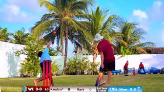 Backyard Cricket in Barbados  West Indies v England Highlights 🏝️🏴󠁧󠁢󠁥󠁮󠁧󠁿 [upl. by Gustin605]