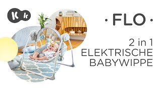 Elektrische BabywippeBabyliege FLO von Kinderkraft [upl. by Gustav236]