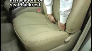 Clazzio Car Seat Cover Installation Vol01 [upl. by Berget]