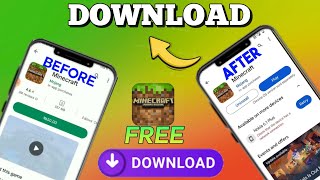 Download Free Minecraft In Android  How To Download Minecraft For Free 2024 [upl. by Gregor276]