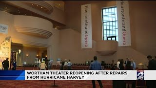 Wortham Theater reopens [upl. by Cuthbertson]