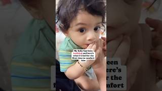 Teething hack for 6 months baby teething babyteething teethinghack babieshealth ytshortsindia [upl. by Rutter]