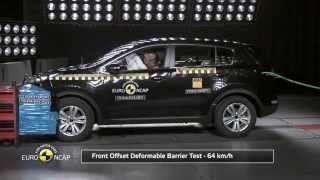 Crash Test KIA SPORTAGE Euro NCAP  Star Cars Episode 7  AutoEmotionenTV [upl. by Ajoop]