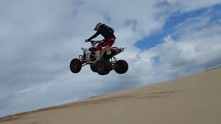 Sand dune atv riding jumpshillclimbs [upl. by Stempson]