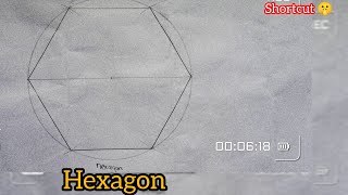 Hexagon engineering drawing [upl. by Yendic]