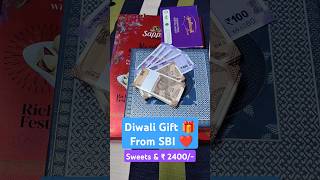 Diwali Gift 🎁 From SBI 💙  Happy Diwali 🪔 State Bank of India sbi diwali ibps rbi diwaligifts [upl. by Meakem432]