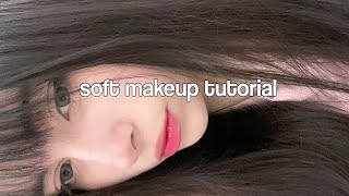 ⊹₊｡soft coquette makeup ˚₊⊹  tutorial para principiantes 📓 [upl. by Torp66]