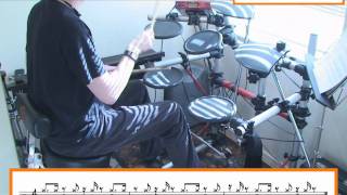 How To Play Polyrhythmic Drum Beats Free Drum Lesson [upl. by Melar498]