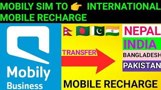 Mobily recharge transfer to Nepal  saudi se india mobile recharge  mobily recharge transfer [upl. by Elga]