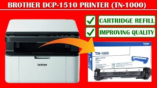 How To Refill Brother DCP 1510 Cartridge TN 1000  StepWise Full Detailed Video In Nepali [upl. by Nirehtak]