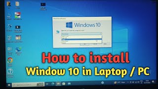 Laptop me window 10 kaise dale  How install window 10 in Laptop  Pendrive 2024 HP Laptop [upl. by Akym44]