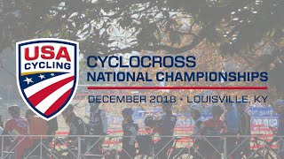 2018 USA Cycling Cyclocross National Championships 182  Sunday [upl. by Belia]