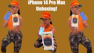 iPhone 14 Pro Max Unboxing GOLD [upl. by Chelton]