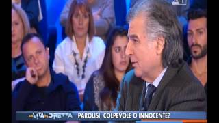 Michele Giuttari on RAI1  Amanda Knox and Parolisi part1 [upl. by Duer418]