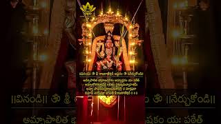 Sri Raja Rajeshwari Ashtakam  8 rajarajeshwari [upl. by Elcin647]