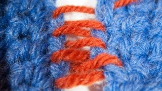 How to Crochet Mattress Stitch Seaming [upl. by Enirak]