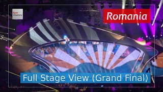 Yodel It  Romania Full Stage View  Ilinca ft Alex Florea  Eurovision 2017  Final [upl. by Durnan]