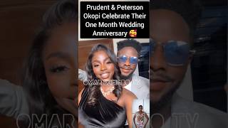 🥰 Peterson Okopi amp Prudent Gabriel Celebrate Their 1 Month Wedding Anniversary shortsafrica shorts [upl. by Gower]