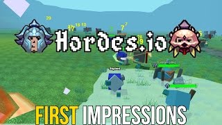 Hordesio First Impressions Free to Play Browser Based Melee and Magic PvP [upl. by Llennoc]