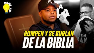 EL GRAN PELIGRO DE ROMPER UNA BIBLIA ¿ES LA BIBLIA PALABRA DE DIOS [upl. by Downall]