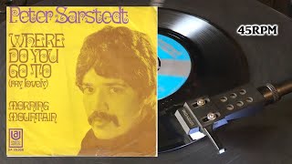 Peter Sarstedt  Where Do You Go To My Lovely 1969 UAR  UP 2262 Vinyl 7quot 45 RPM Single [upl. by Karas622]