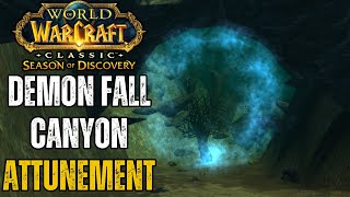 NEW Demon Fall Canyon Dungeon Attunement Guide [upl. by Ahsikit874]