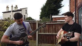 Florescent Adolescent  Arctic monkeys acoustic guitar duos [upl. by Aloz]