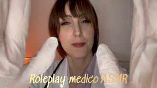 ROLEPLAY MEDICO ASMR ITA 🩺👩🏻‍⚕️ Dottssa CriCri cura lo stress 💆🏻‍♀️💆🏻💉💊 [upl. by Koren935]