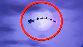 10 Santa Claus Sightings On Camera [upl. by Dunstan]