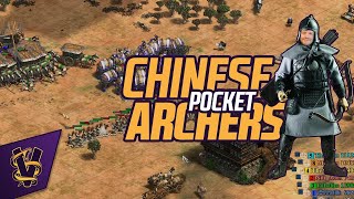 4v4 Arabia  Chinese Pocket Archers  ft Nili [upl. by Mollie]