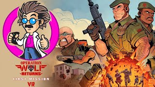 Operation Wolf Returns First Mission  Rail Shooter  VR Gameplay  No Commentary  Oculus Quest 2 [upl. by Oivat]