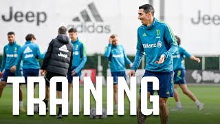 DI MARIA PAREDES CHIESA AND THE TEAM AT TRAINING BEFORE VERONA 🆚 JUVENTUS ⚽️💪 [upl. by Navi]