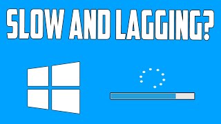 How To Fix Windows 10 LaggingSlow Problem Quick Fix [upl. by Marchak939]