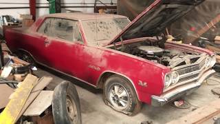 The Most Original 1965 Z16 SS396 Chevelle Found Parked 48 Years In Kansas [upl. by Ajssatan]