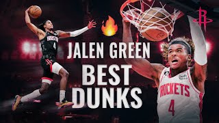 Jalen Green Best Dunks  Houston Rockets [upl. by Thaddaus24]