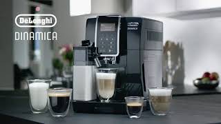 Delonghi Dinamica Ecam 35055B Coffee Machine  Latteholic [upl. by Nirac]