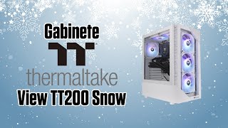 Gabinete Thermaltake VIEW TT 200 SNOW [upl. by Vikki10]