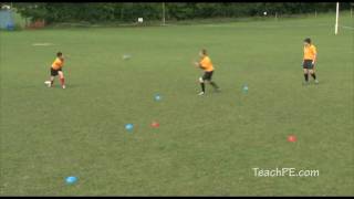 Basic Rugby Drills  The Switch  Dummy [upl. by Persian252]