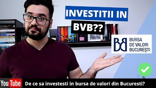 Investitii la BVB pentru incepatori II De ce sa investesti la BVB [upl. by Kirima]