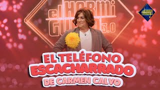 El teléfono escacharrado de Carmen Calvo  Carlos Latre  El Hormiguero [upl. by Ziom625]