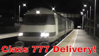 BRAND NEW Merseyrail 777 Delivery 17th April 2024 [upl. by Bagley]