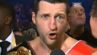 Carl Froch vs Mikkel Kessler Interview Post Fight [upl. by Kirsch370]