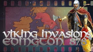 Vikings Battle of Edington 878  Great Heathen Army DOCUMENTARY [upl. by Lanaj]