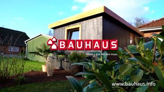 In 6 Schritten zum selbst gebauten Gartenhaus – so geht’s  BAUHAUS [upl. by Idmann]